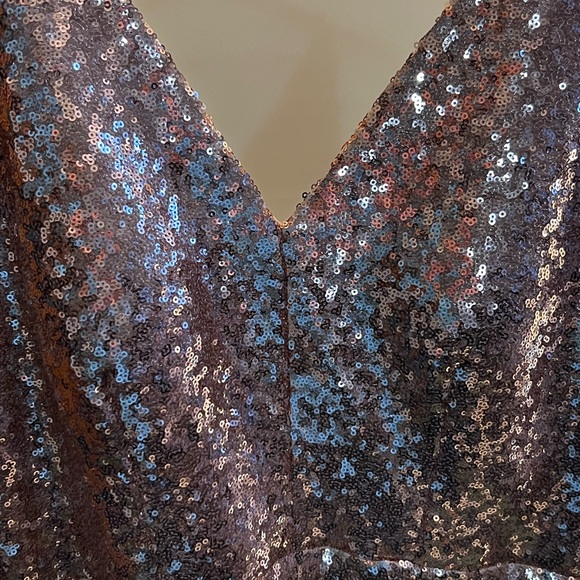 Sequin Dress - Champagne gold - Picture 3 of 5